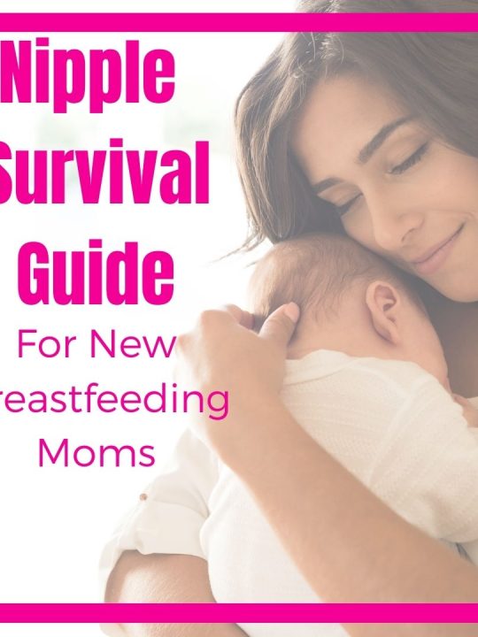 Sooth sore nipples from breastfeeding