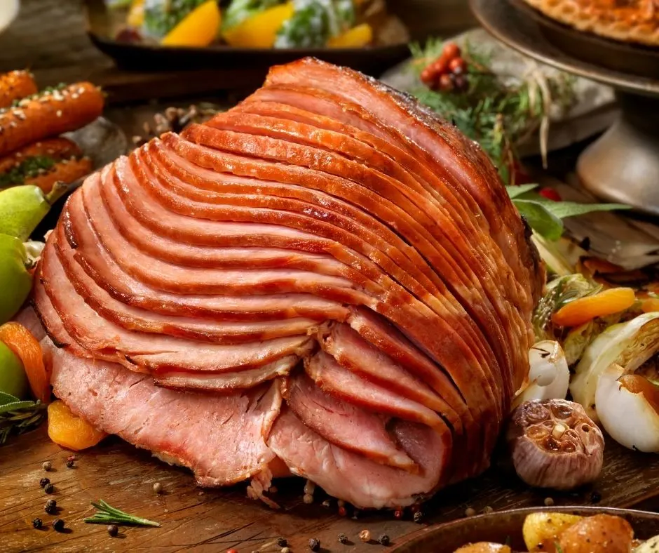 baked holiday spiced ham