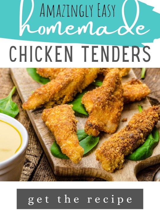homemade chicken tenders recipe