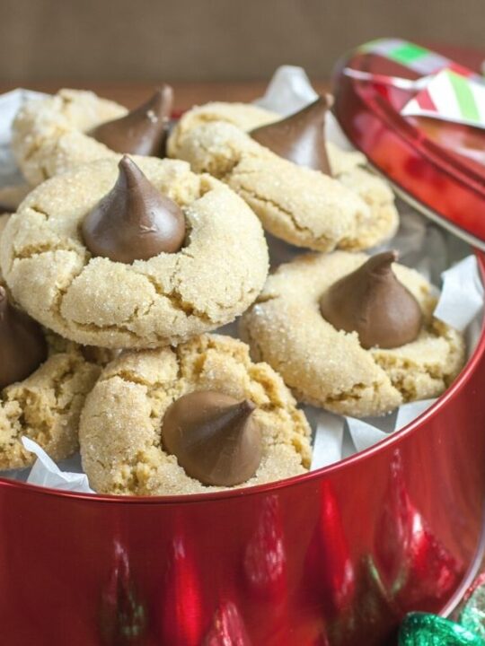 Hershey Kiss sugar cookies no peanut butter