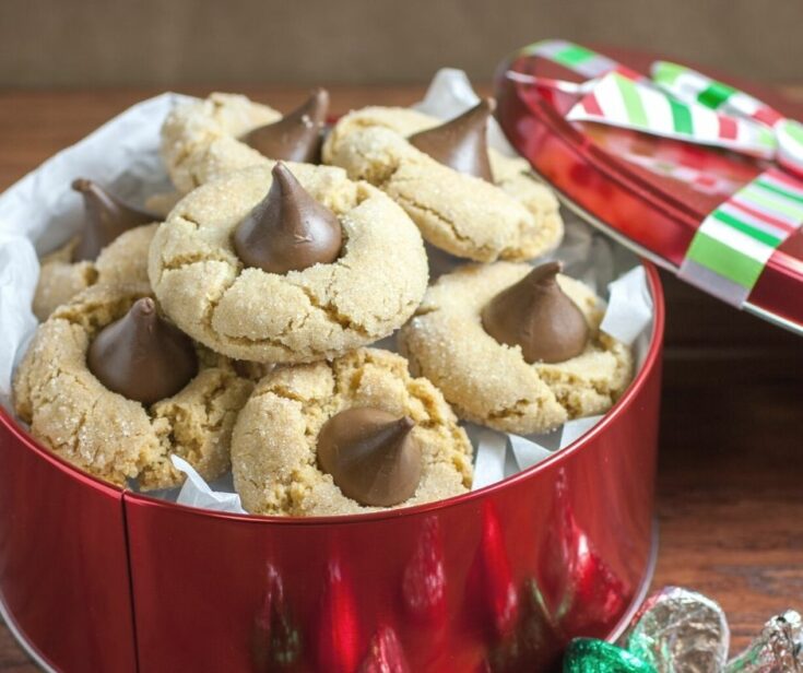 Hershey Kiss sugar cookies no peanut butter 1 Easy Christmas Cookie Recipes to Make This Year These Easy Christmas cookie recipes are so simple and delicious to make. I love baking with the kids and these are some of our absolute favorite Christmas cookies to make. We give them as gifts to friends, family, and neighbors...as well as chow down on a few ourselves!