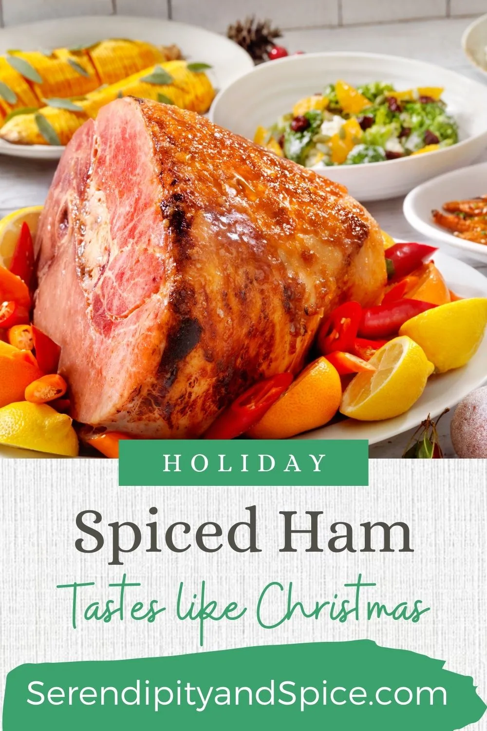 Holiday-perfect baked glazed ham Recipe 