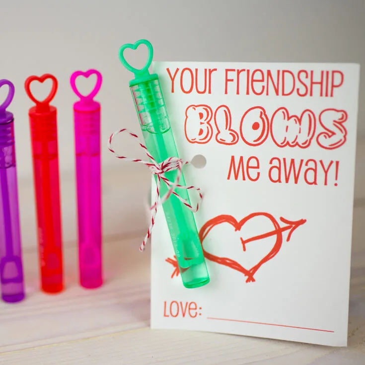 Image for Bubble Valentines with FREE Printable