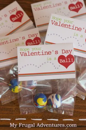 Free Printable Bouncy Ball Valentine 333x500 1 Non-Candy Valentine Card Ideas Non-Candy Valentine Card Ideas. Check out these free printable non-candy Valentine card ideas that are sure to melt your heart without adding sugar to your child's diet!