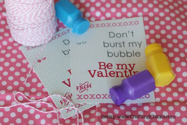 dont burst my bubble 2 Non-Candy Valentine Card Ideas Non-Candy Valentine Card Ideas. Check out these free printable non-candy Valentine card ideas that are sure to melt your heart without adding sugar to your child's diet!