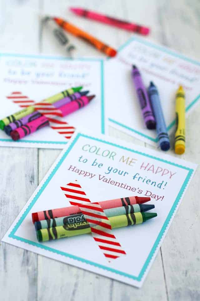 easy kids printable valentine Non-Candy Valentine Card Ideas Non-Candy Valentine Card Ideas. Check out these free printable non-candy Valentine card ideas that are sure to melt your heart without adding sugar to your child's diet!