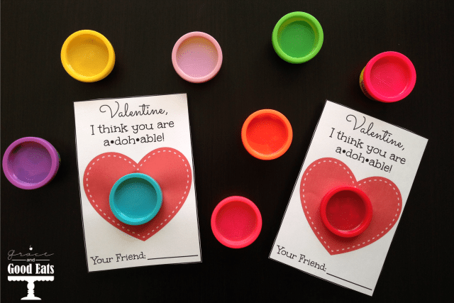 playdoh valentine Non-Candy Valentine Card Ideas Non-Candy Valentine Card Ideas. Check out these free printable non-candy Valentine card ideas that are sure to melt your heart without adding sugar to your child's diet!