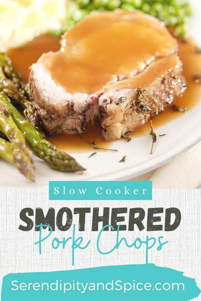 Slow Cooker Pork Chops Recipe With Gravy Serendipity And Spice