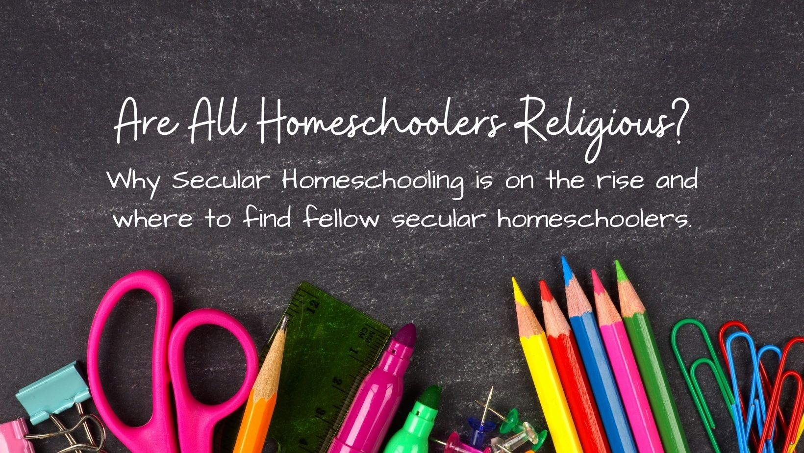Are all homeschoolers religious
