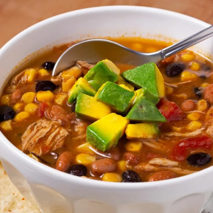 Southwest Chicken Chili Slow Cooker Recipe