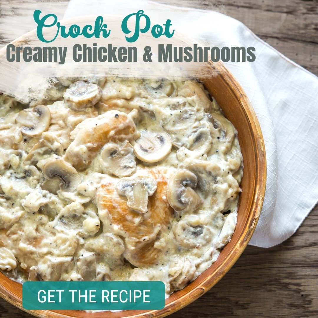 Easy Crockpot Chicken Recipe with Cream of Mushroom Soup
