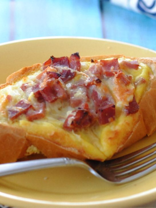 Ham Egg and Cheese Casserole Breakfast Boats Recipe