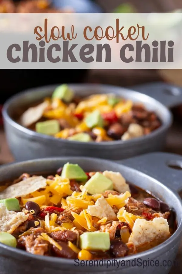 slow cooker chicken chili recipe