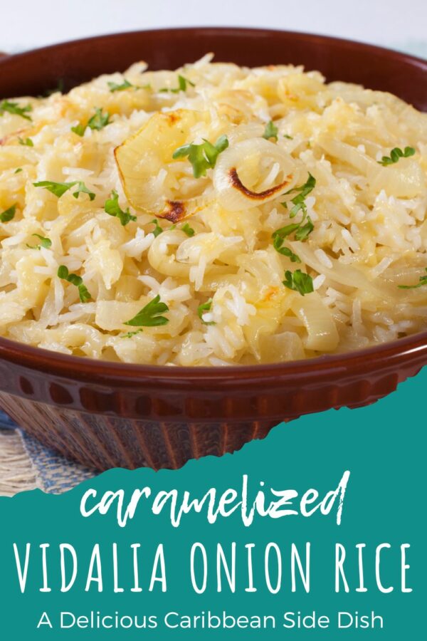 vidalia onion rice recipe Sweet Vidalia Onion Rice- A Caribbean Rice Recipe This Caribbean rice recipe takes sweet Vidalia onions and caramelizes them to a savory perfection while adding in a creamy base for a side dish everyone will love!