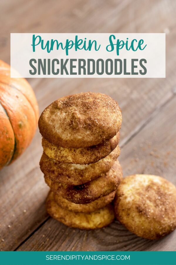 pumpkin snickerdoodle cookies - a perfect fall cookie recipe
