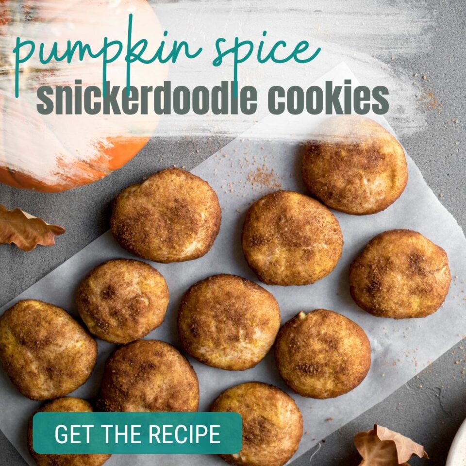 Pumpkin Snickerdoodle Cookies The BEST Fall Cookie Recipe