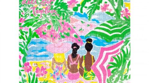 Image for Lilly Pulitzer Let's Get Together Puzzle $20