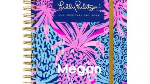 Image for CLEARANCE Lilly Pulitzer Large Agenda $11