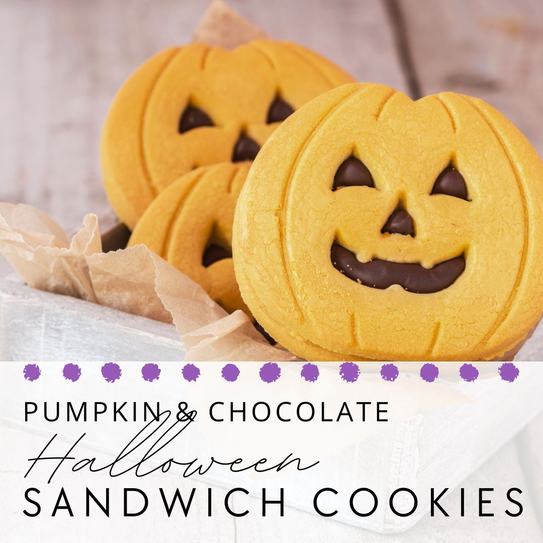 Chocolate Filled Cookies – Halloween Cookie Sandwich