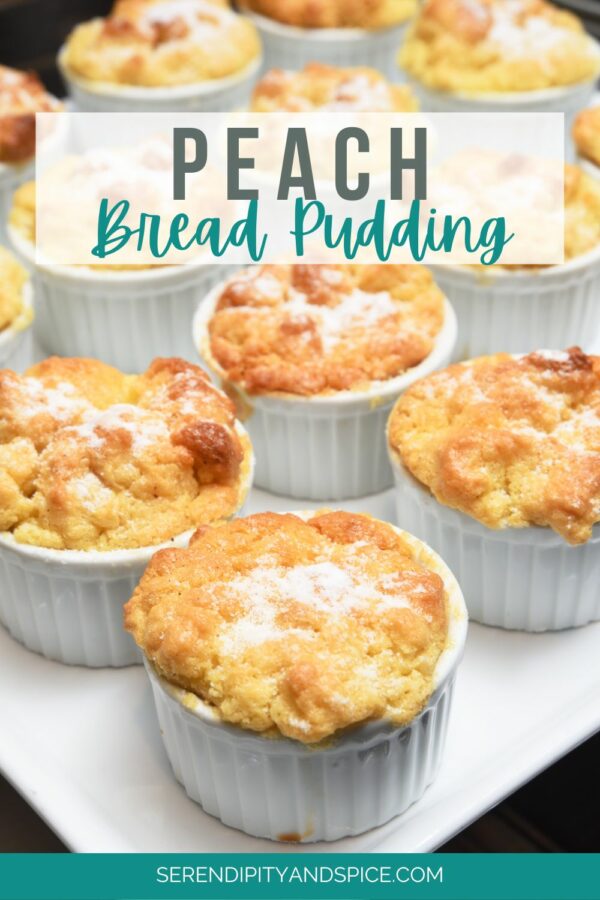 peach bread pudding recipe