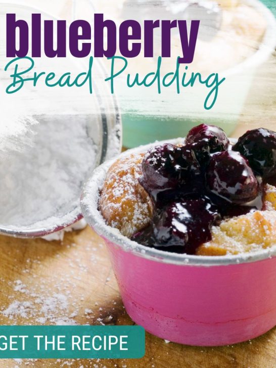 Blueberry Bread Pudding Recipe