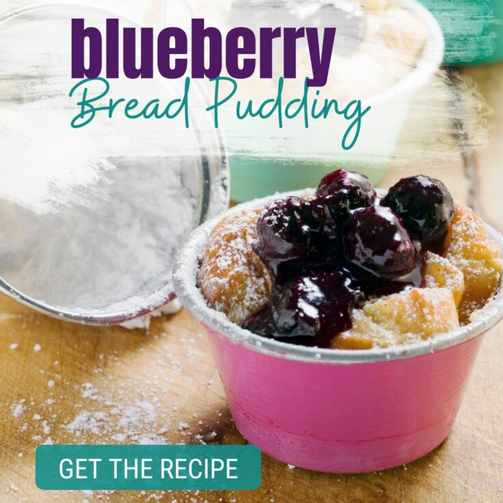Blueberry Bread Pudding Recipe