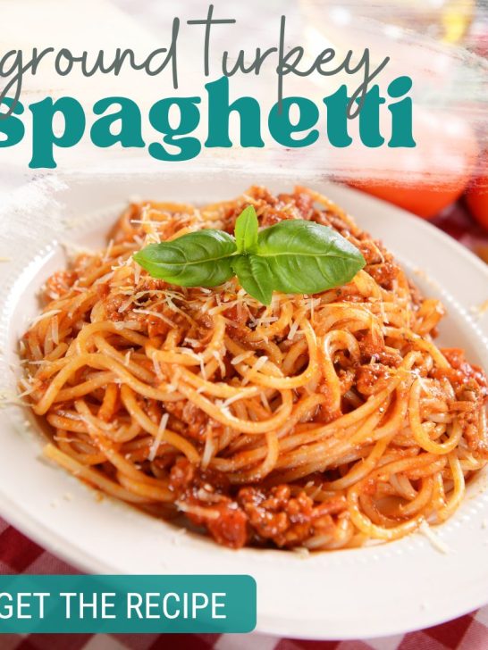 Easy & Delicious Ground Turkey Spaghetti