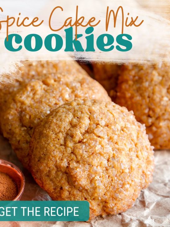 Spice Cake Mix Cookies
