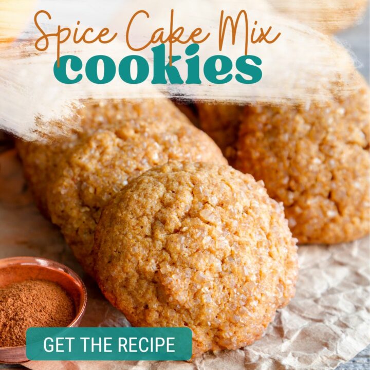Spice Cake Mix Cookies - The Culinary Compass