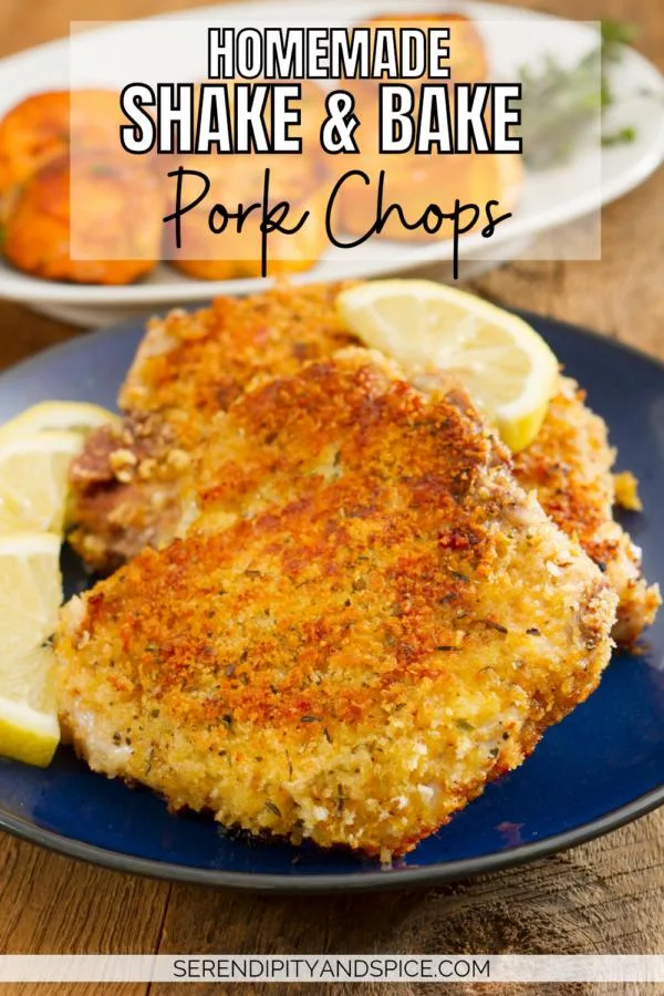 20221124 143243 0000 Homemade Shake and Bake Pork Chops Recipe These homemade shake and bake pork chops are a delicious and simple meal that's ready in just 30 minutes! Using my homemade shake and bake recipe that you can use on pork chops, chicken, fish, and more.