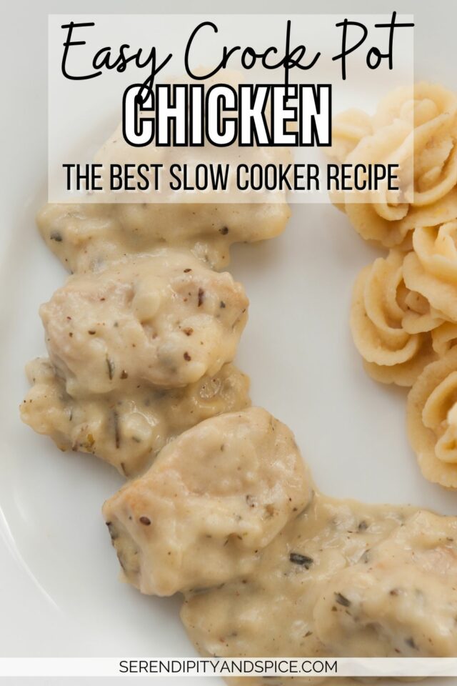Easy Crockpot Chicken Divan - Serendipity And Spice