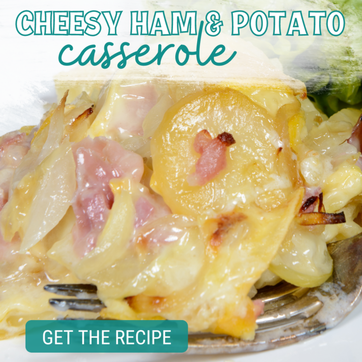 Cheesy Ham Potato Bake Recipe