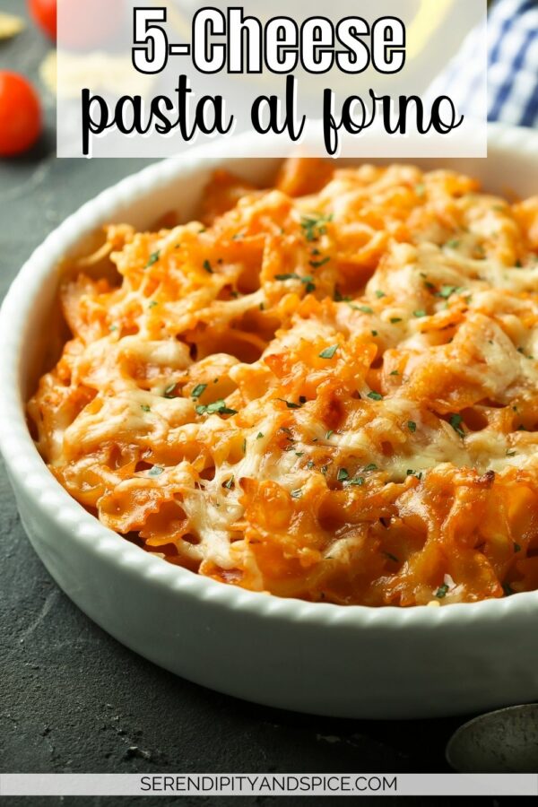 5 Cheese Pasta Al Forno Recipe - Copy Cat Olive Garden Baked Ziti al Forno