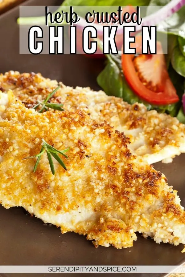 herb crusted chicken tenderloin recipe Herb Crusted Chicken Tenderloin Recipe This herb crusted chicken tenderloin recipe is the perfect easy dinner recipe the whole family loves!