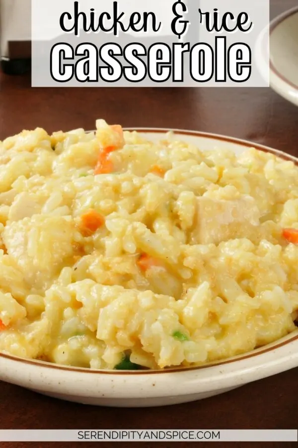 creamy chicken and rice casserole