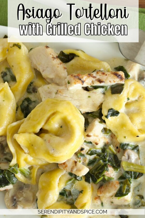 Asiago Tortelloni with Grilled Chicken - Olive Garden Copy Cat Recipe