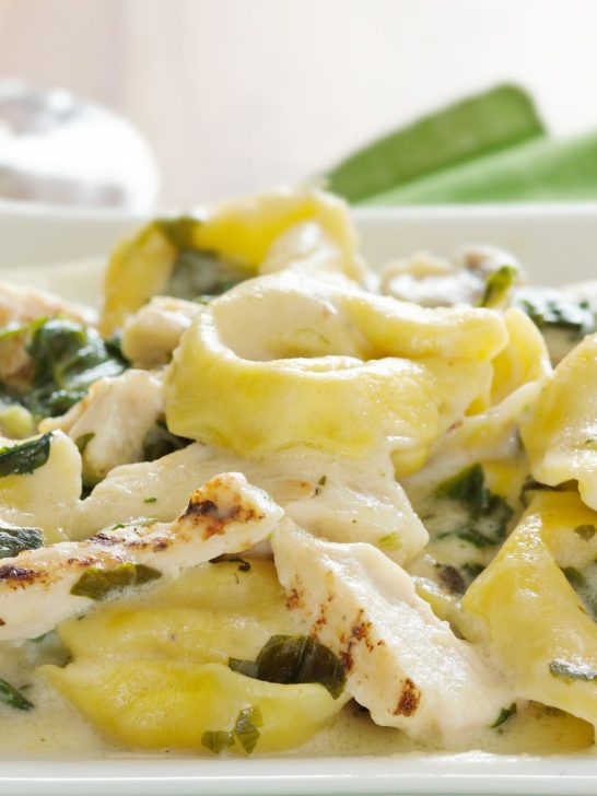 Olive Garden Asiago Tortelloni with Grilled Chicken Recipe