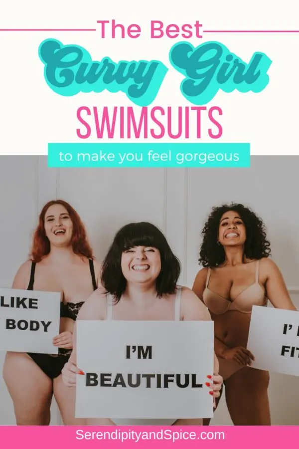 Curvy Girl Swimsuits Plus Size Swimsuits to Make You Feel Skinny These plus size swimsuits are slimming, flattering, and beautiful! Plus size swimsuits that will make you feel skinny! #fashion #SummerStyle #OOTD #PlusSize