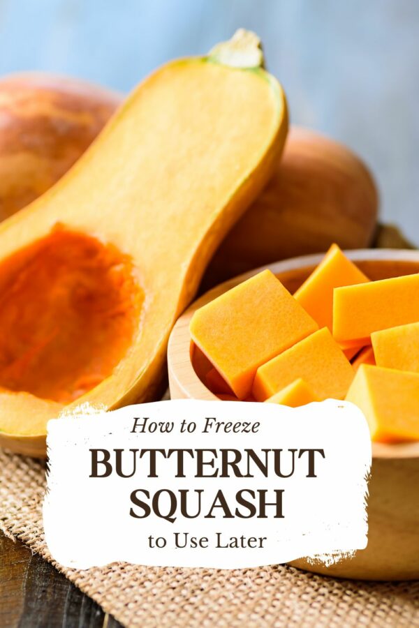 How to Freeze Butternut Squash to Use Later