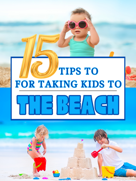 Tips for taking a toddler to the beach