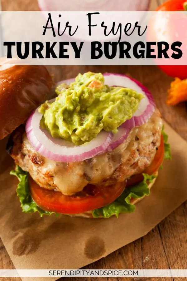 Air Fryer Turkey Burgers