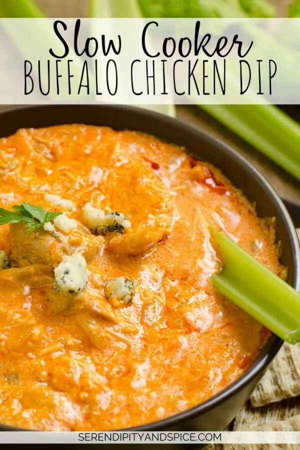 Slow Cooker Buffalo Chicken Dip Recipe