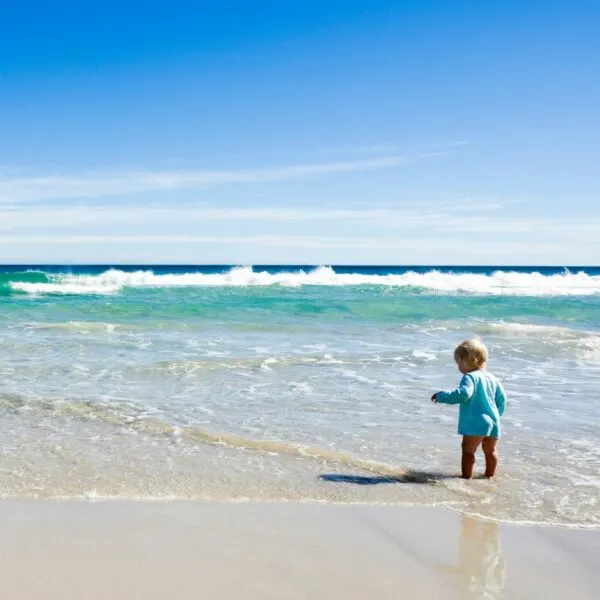 Beach tips for toddlers