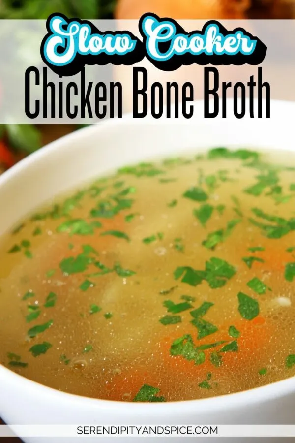 Slow Cooker Chicken Bone Broth Recipe