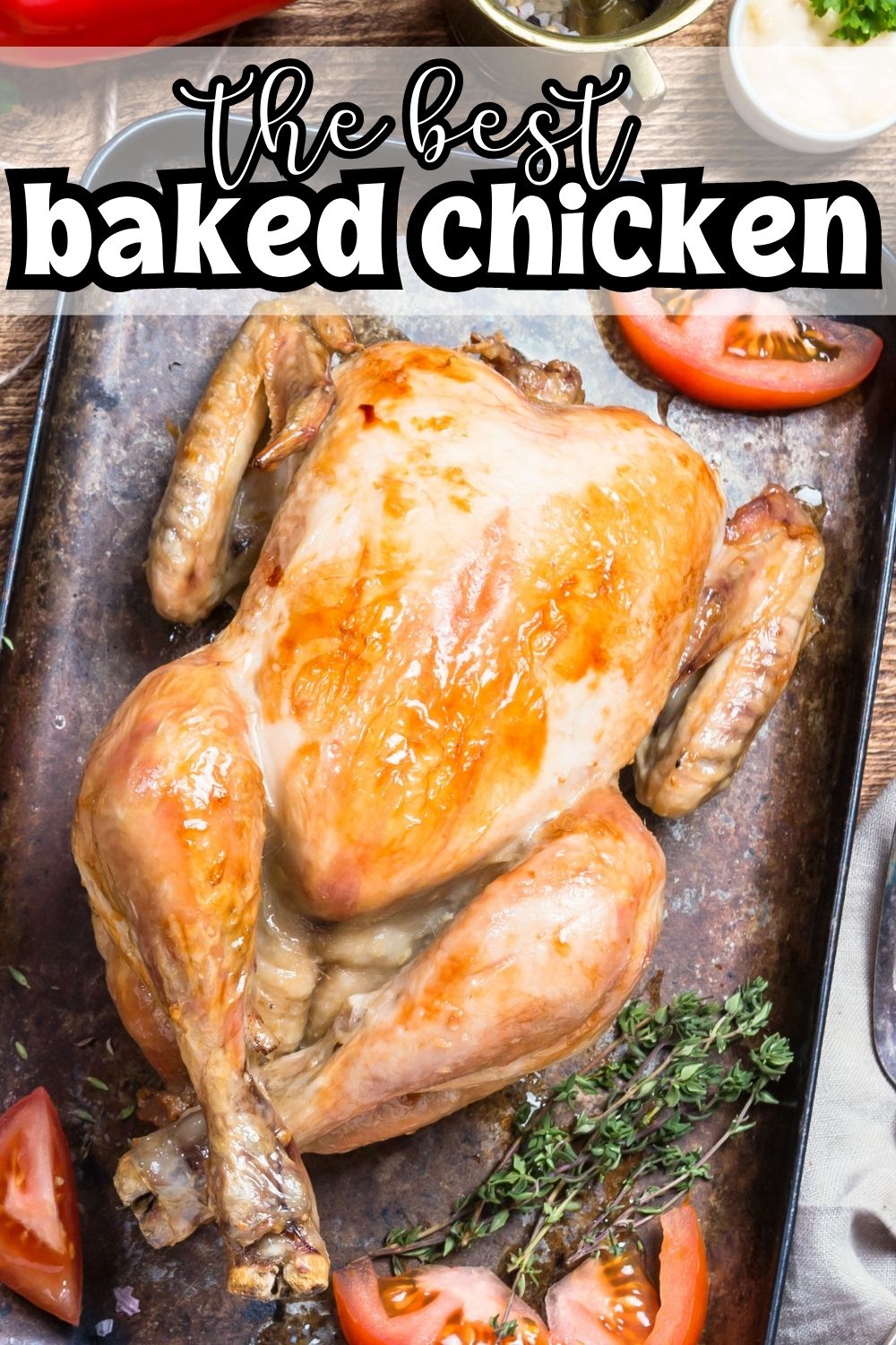 the best baked chicken The BEST Baked Whole Chicken Recipe Discover the secrets of the best baked whole chicken recipe in our latest blog post. Learn how to create a succulent, flavorful, and tender chicken dish that's sure to impress at any dinner table.