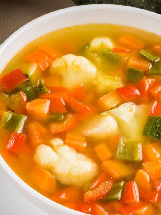 Vegetable Soup in a Soup Maker