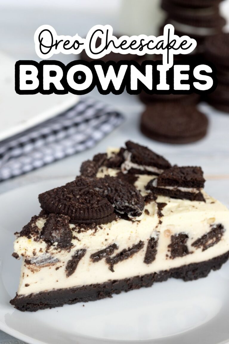 Oreo Cheesecake Brownies Recipe - Serendipity And Spice