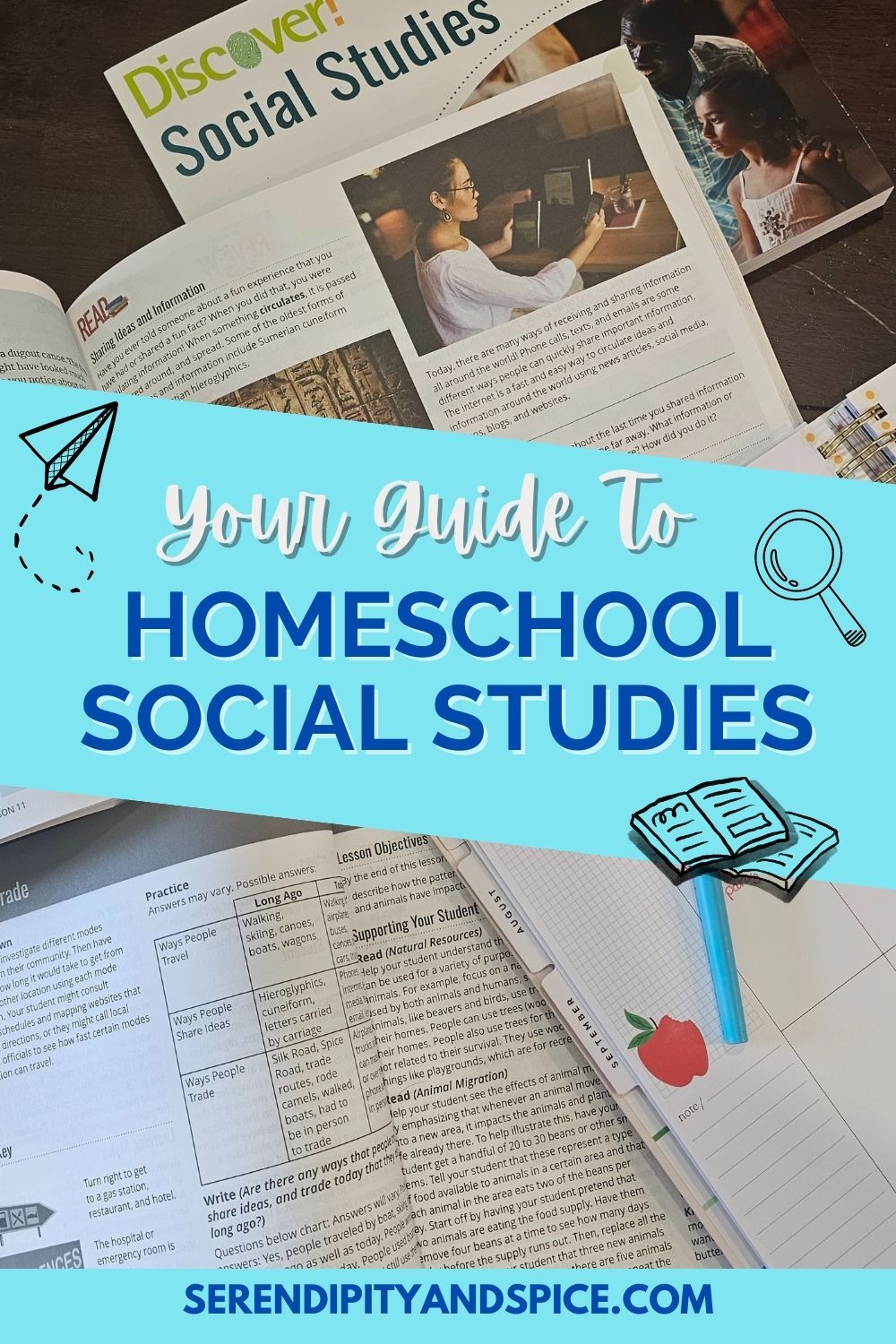 Discover! Curriculum Review Social Studies 3rd Grade Serendipity And Spice