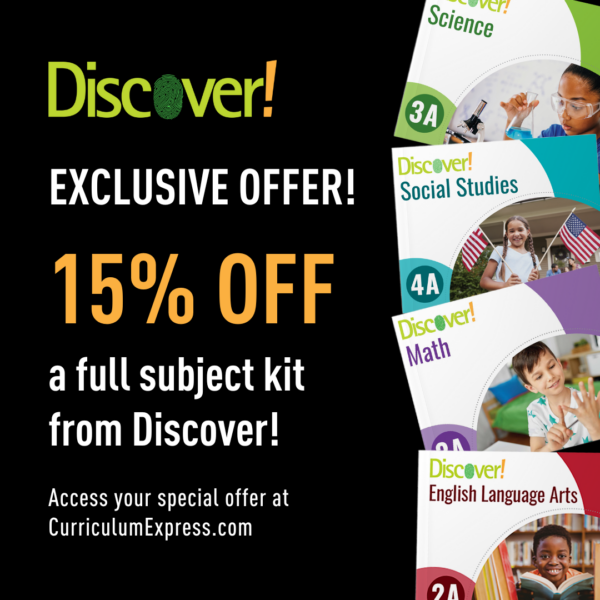 Discover! Curriculum Discount Code