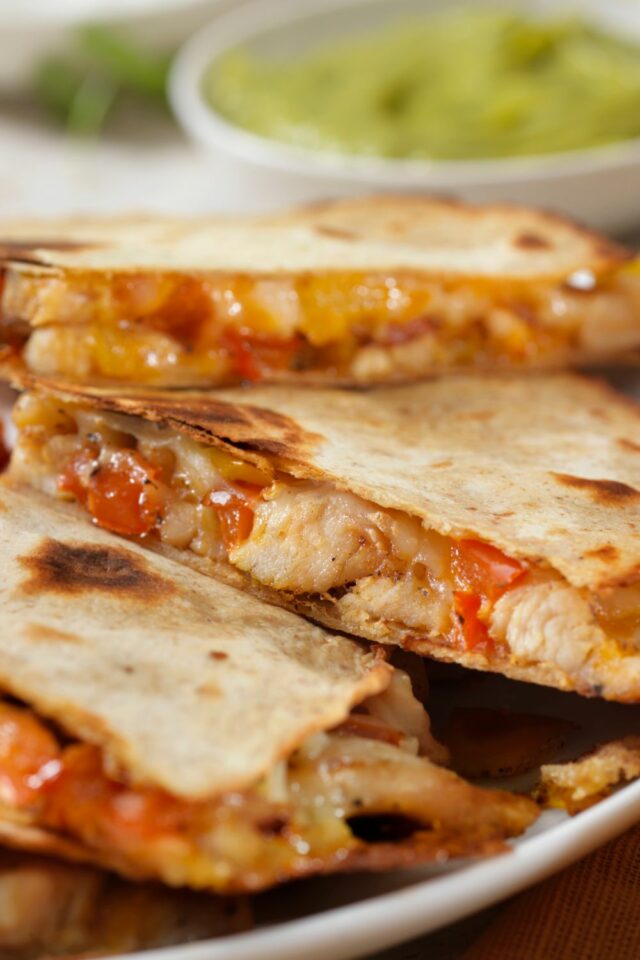 Delicious Chicken Bacon Ranch Quesadillas Chili's Copycat Recipe